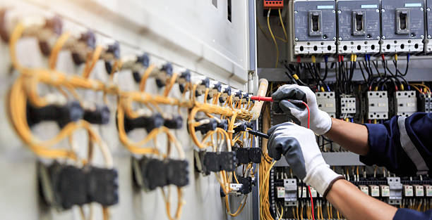 Professional Electrician technician working in Selma, NC